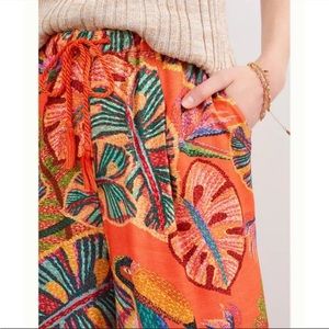 FARM RIO WIDE FLOWY SUMMER PANTS